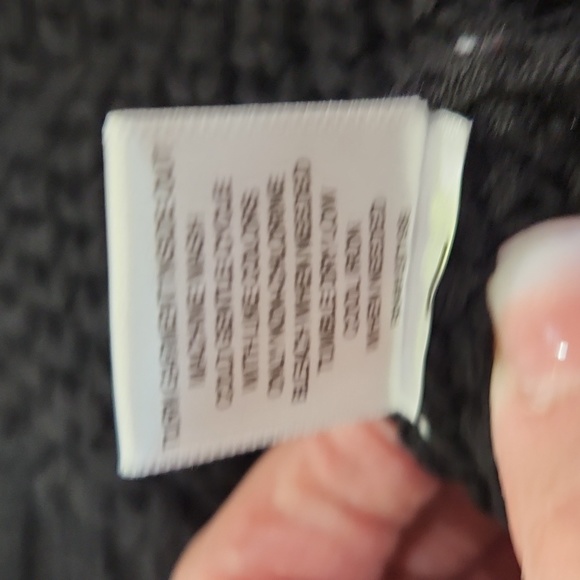 PURE Mock Turtleneck Black Sweater - Size Small - Picture 7 of 8